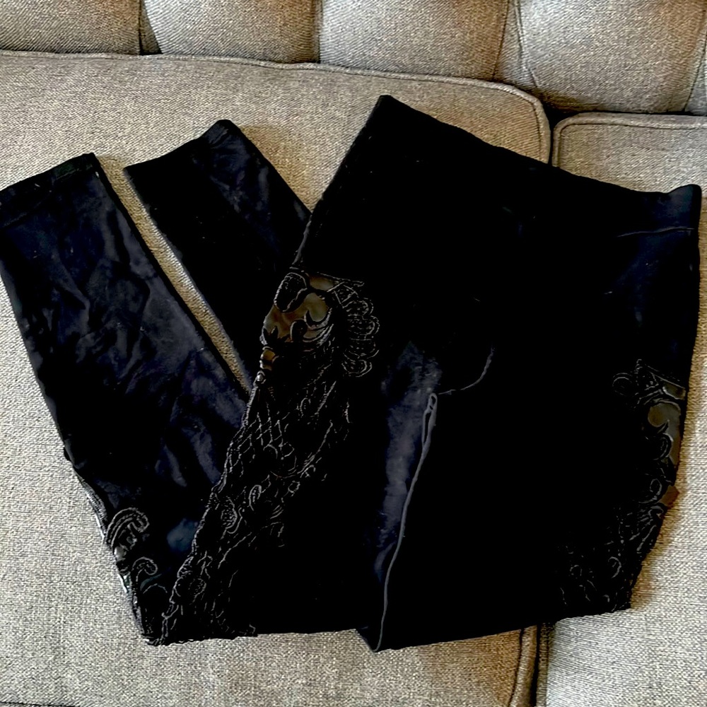 bebe black leggings